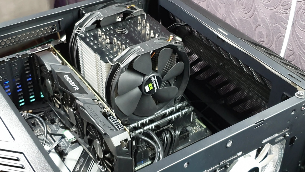 Видеокарта nvidia geforce rtx 2070 super в материнской плате