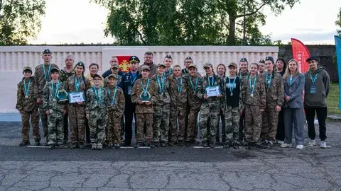 победители Зарницы 2.0 в Твери Олимпиец