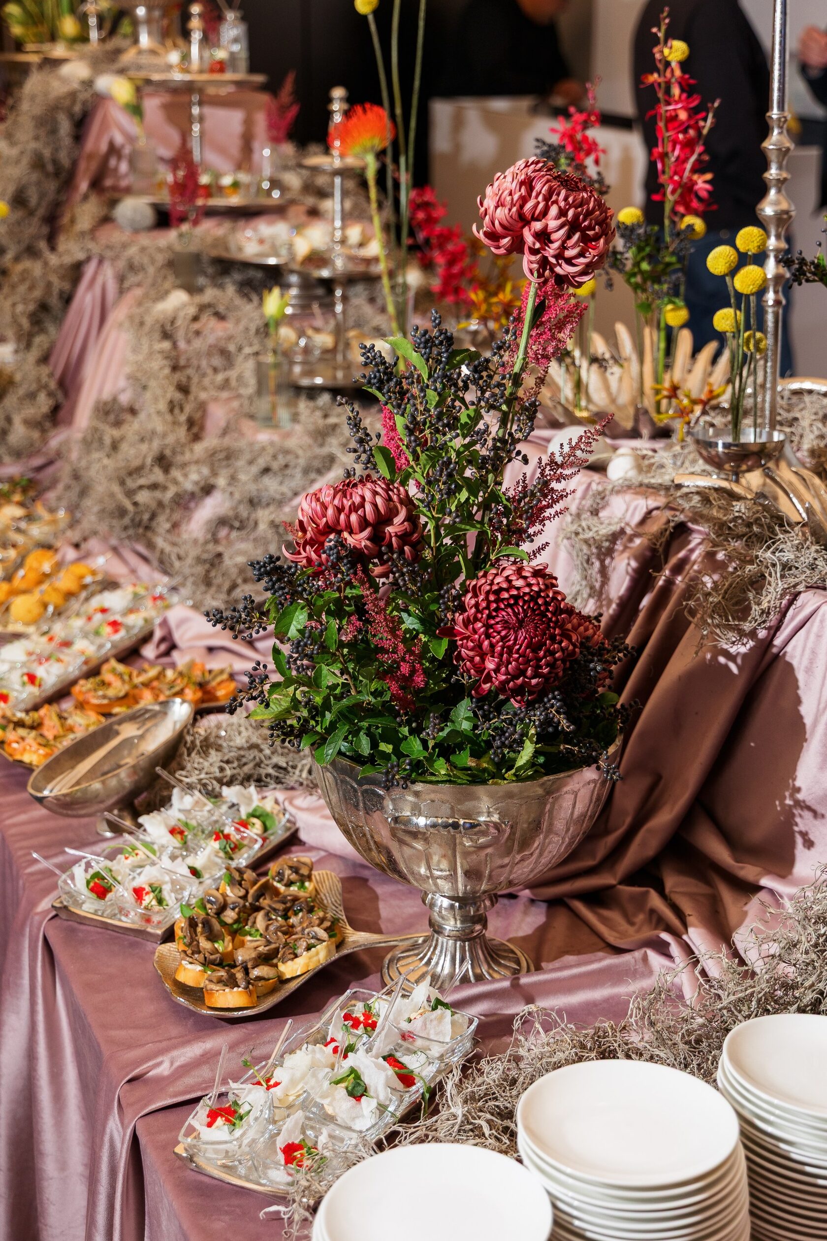 VIP банкет Российская газета сервировка Smile Event Catering Москва