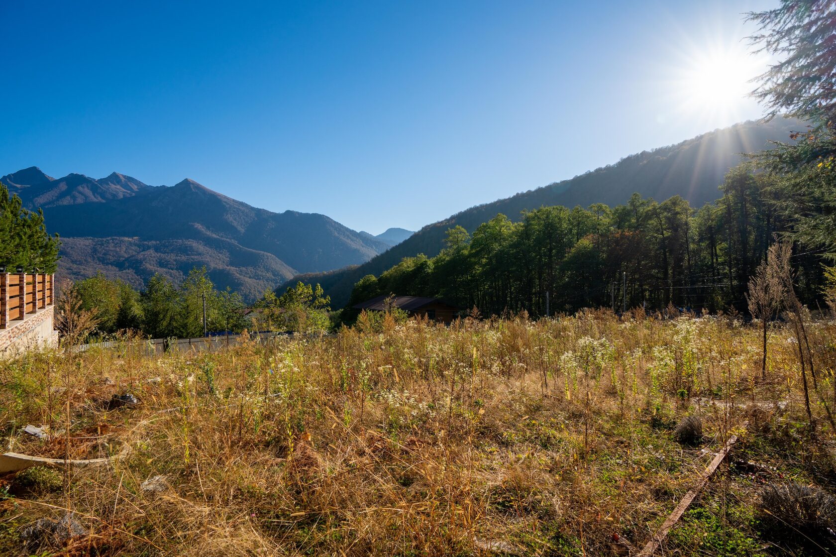 Участок в Красной Поляне