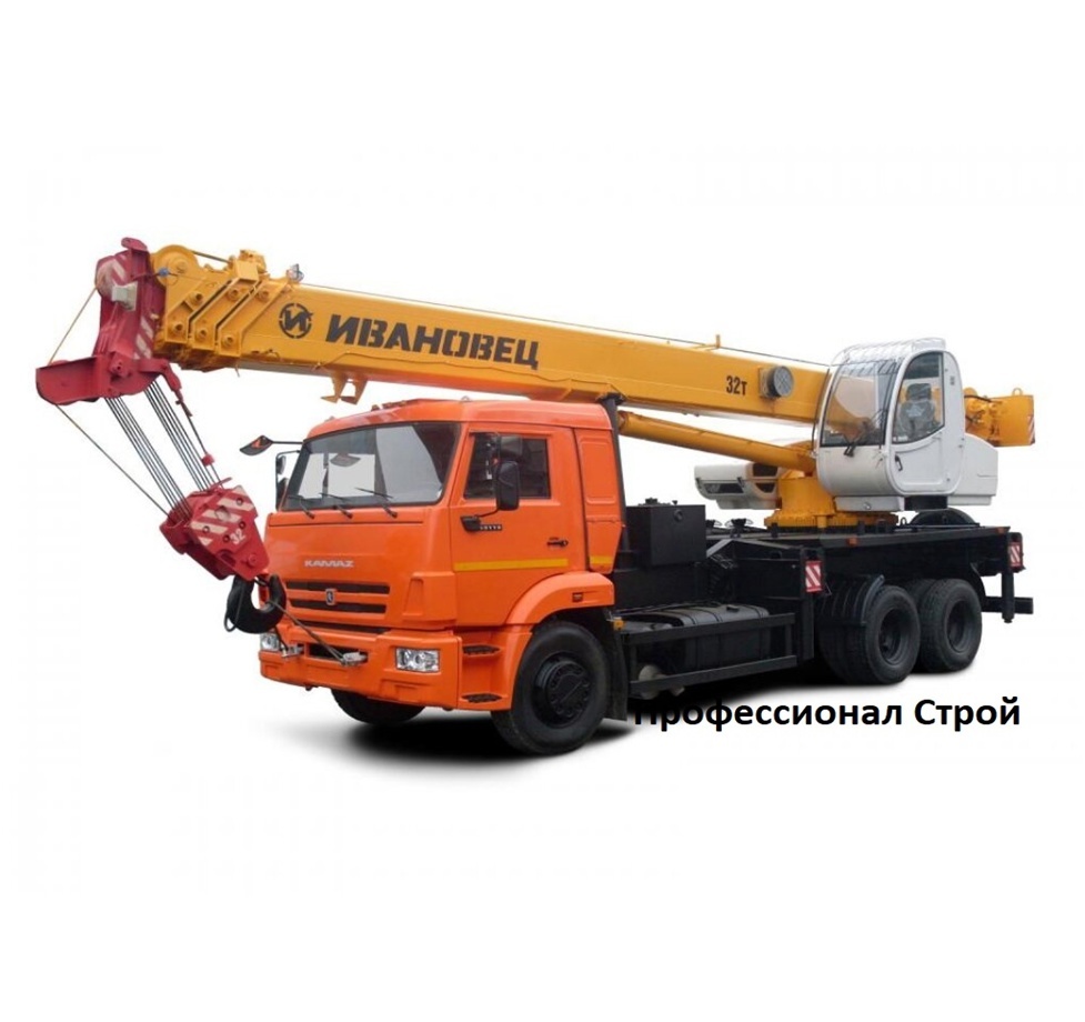 Аренда автокрана 32 тонны Иванович