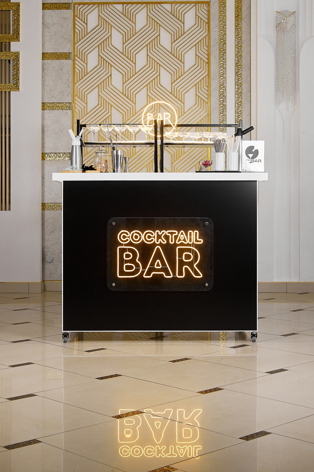 Барная стойка Cocktail Black re:BAR