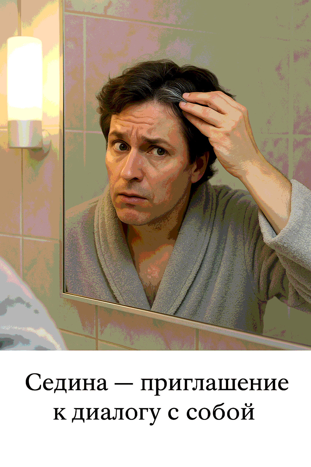 Что делать если седеют волосы в 41 год – красить или принять