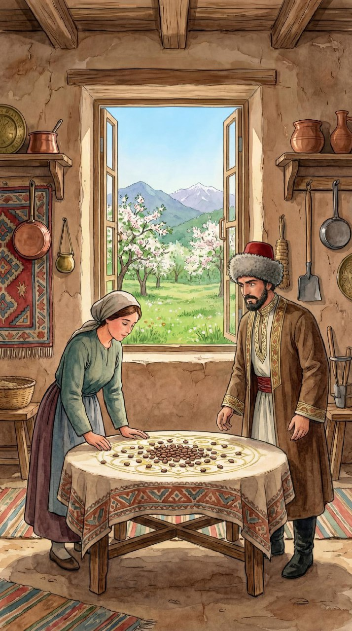 Адыгейская сказка про муллу и гадалку - Гадальщица Бабочка