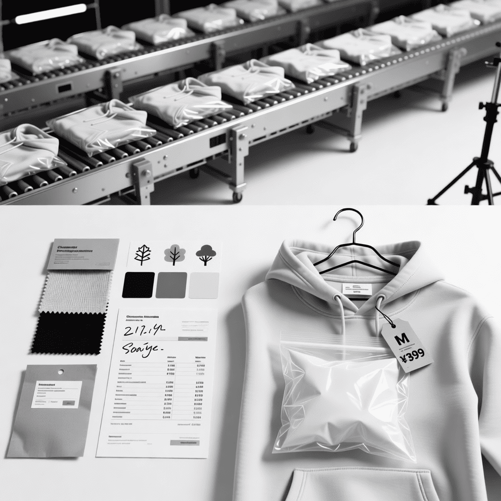 Пошив одежды на продажу