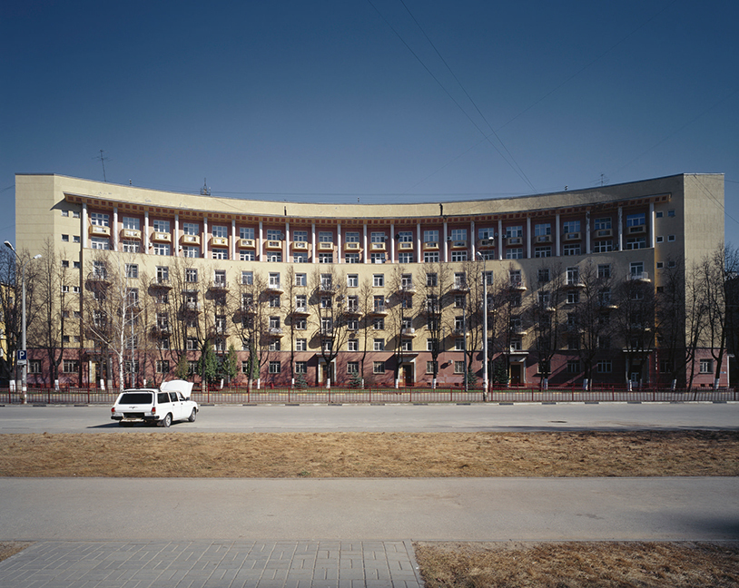 Вид с парашютной вышки на окрестности Автозаводского парка культуры и отдыха,195