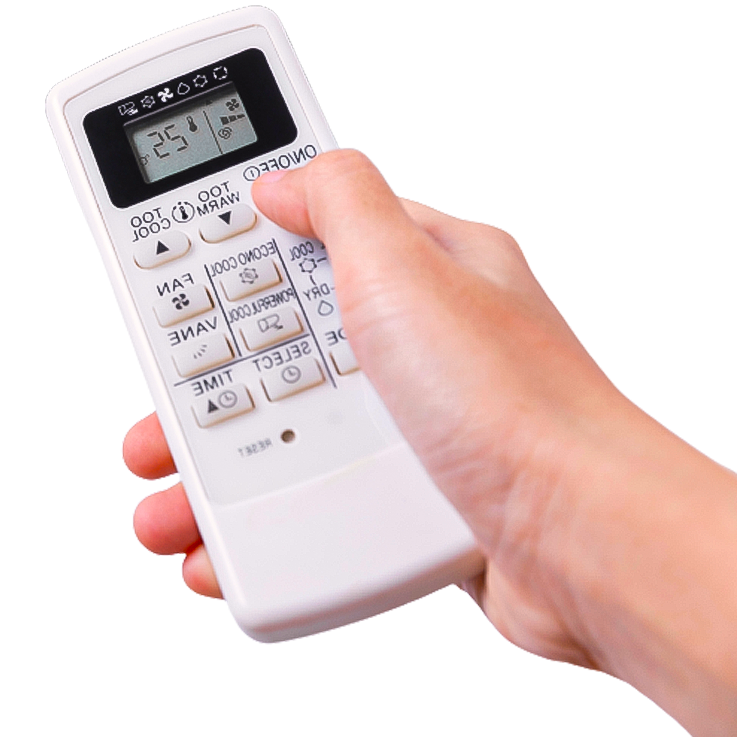 фото: рука с пультом