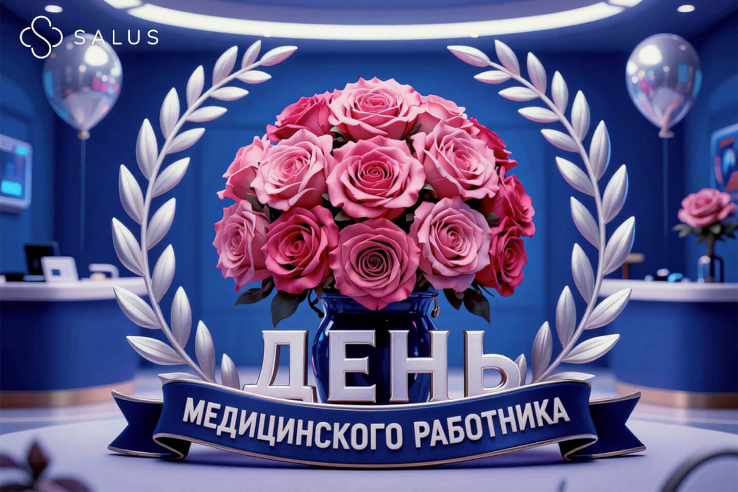 Salus Салюс клиника в тюмени тюмень индивидуальная медицина гениколог терапевт семейная медицина медцентр 21 июня День медицинского работника