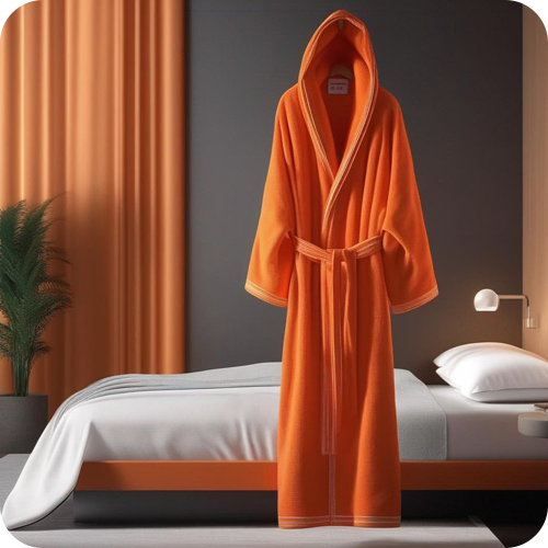 халат с логотипом