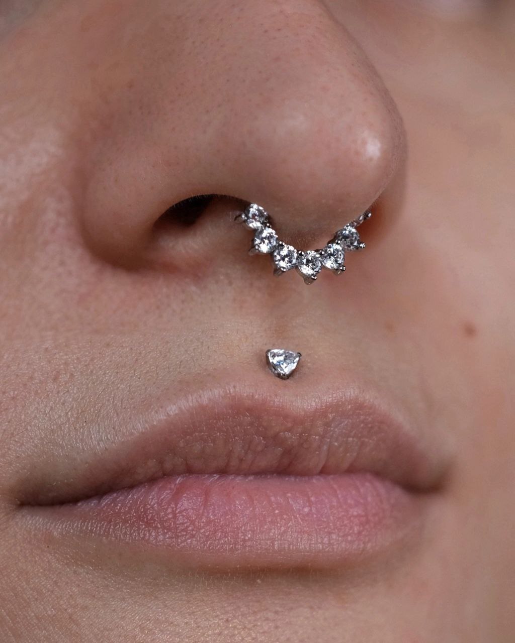 Аккуратный прокол септума