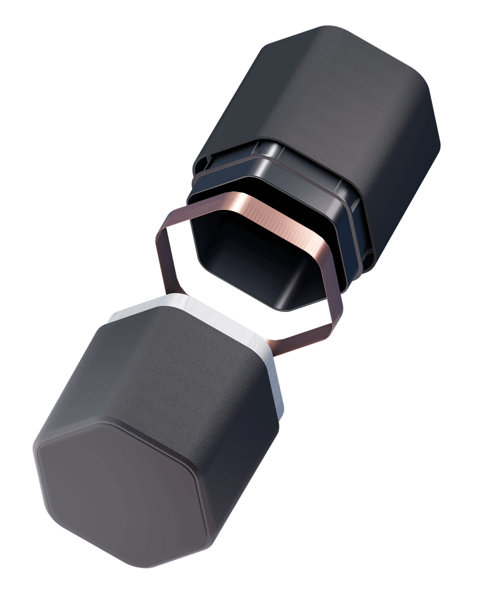 Капсула Block, блокирующая сигналы телефона и других гаджетов. Полностью блокирует Wi-Fi, LTE, GPS, BT и сохраняет цифровую приватность. 