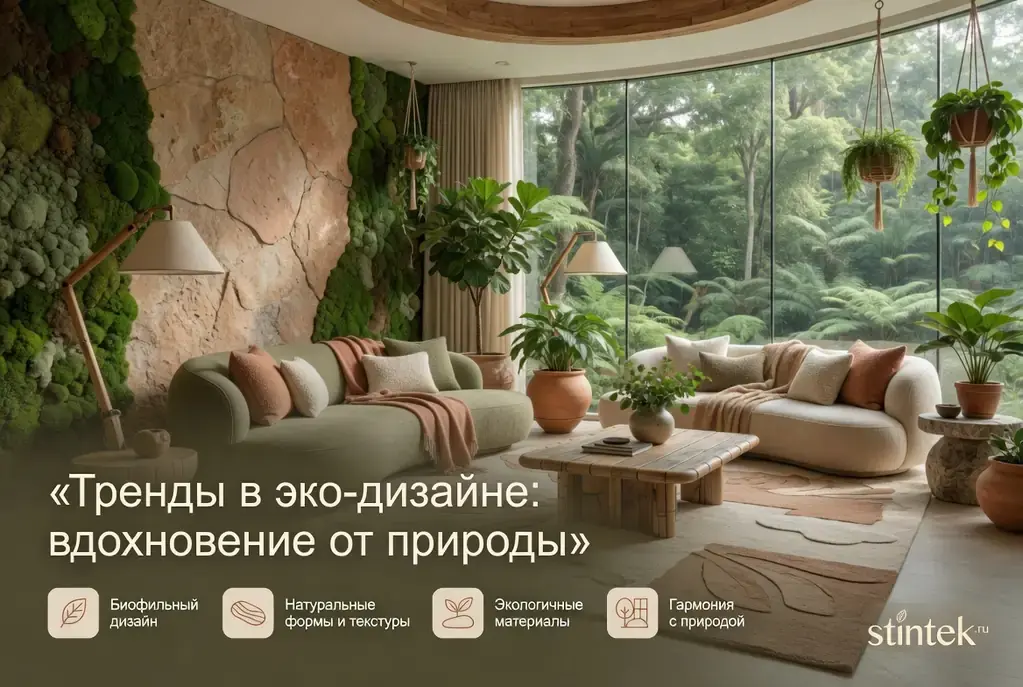 Тренды в эко-дизайне: вдохновение от природы