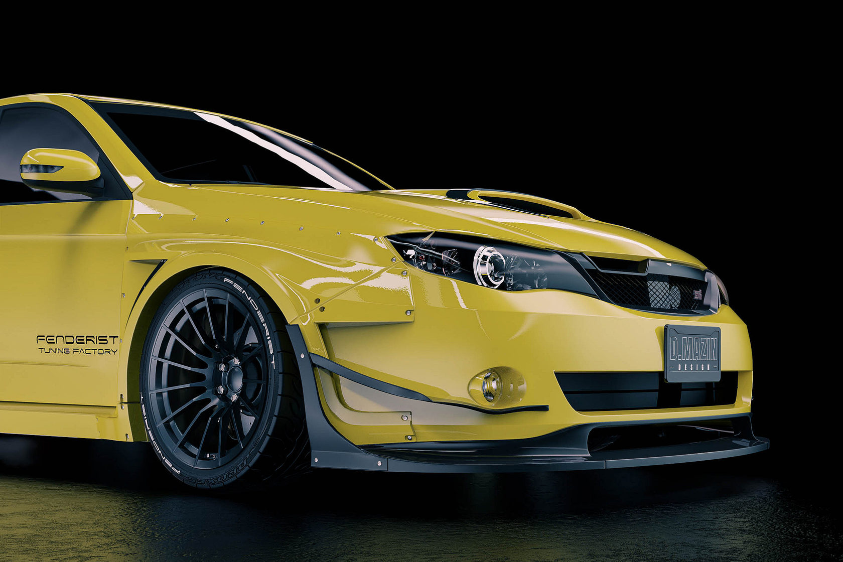 Subaru impreza gh тюнинг