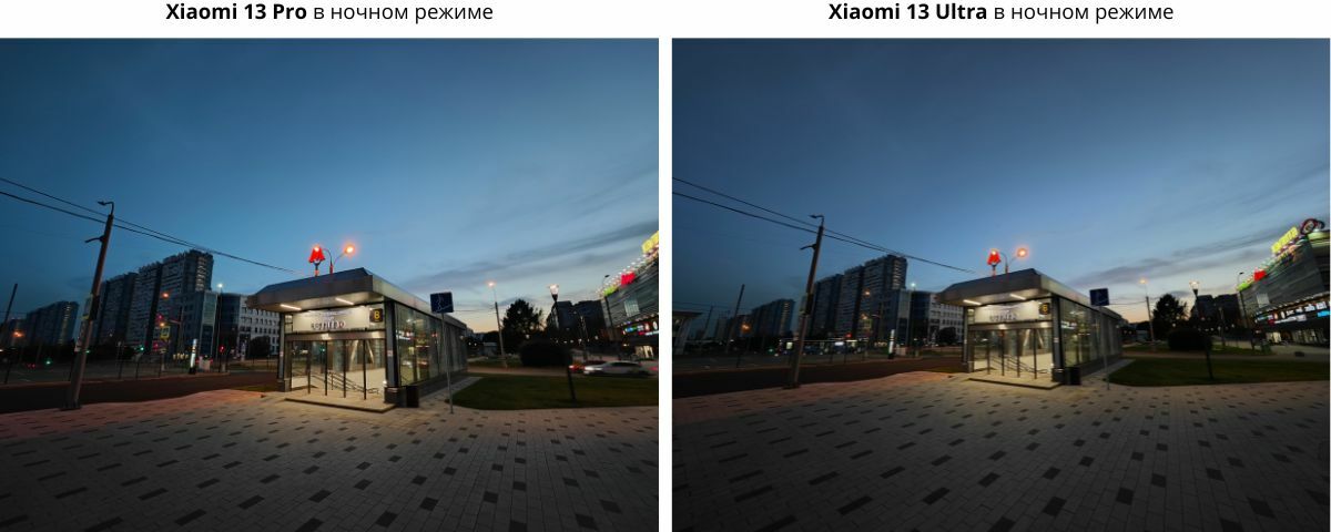 Xiaomi 13 Pro против Xiaomi 13 Ultra. Район Ясенево