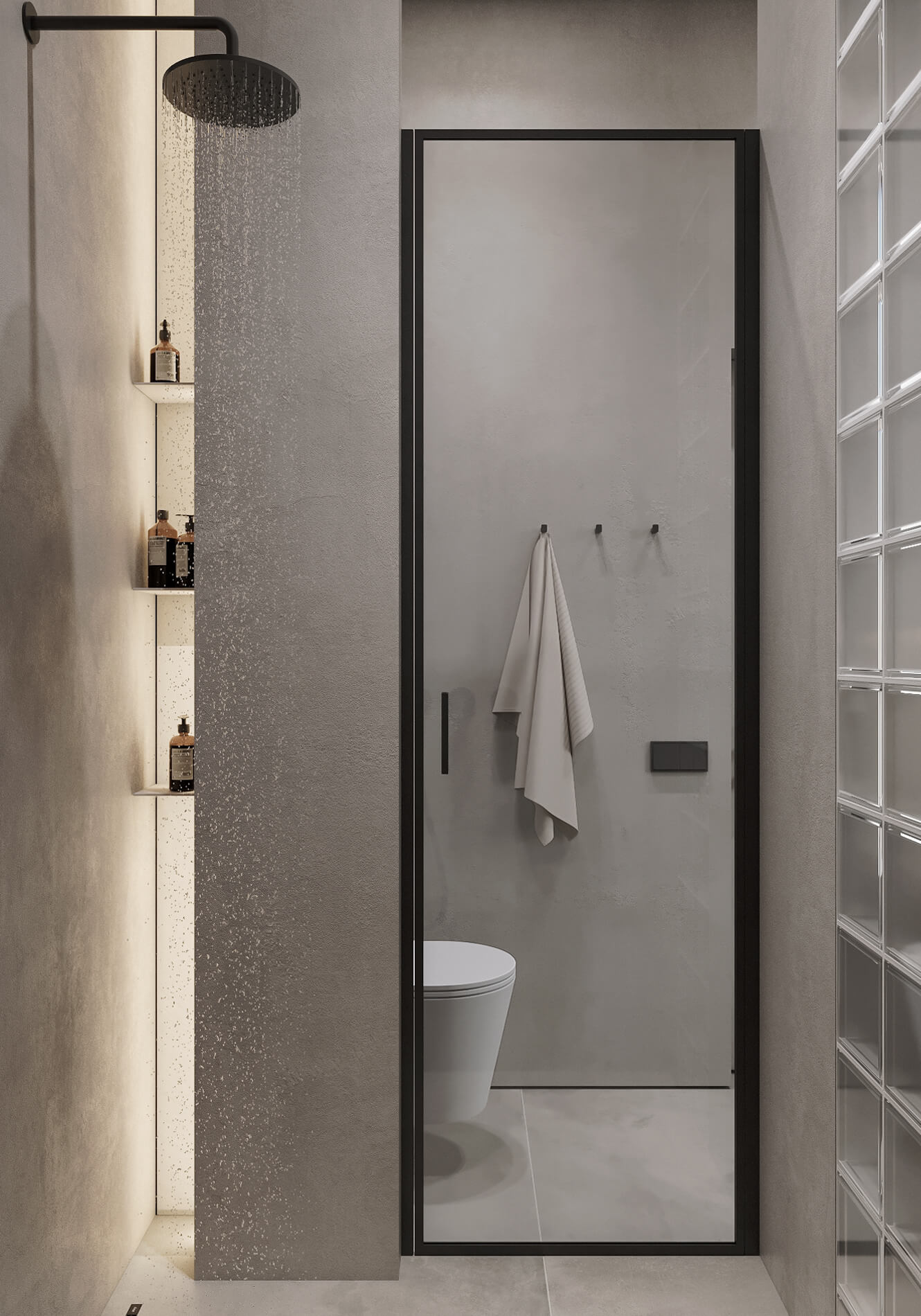 3 окна в гостиной в новом ЖК