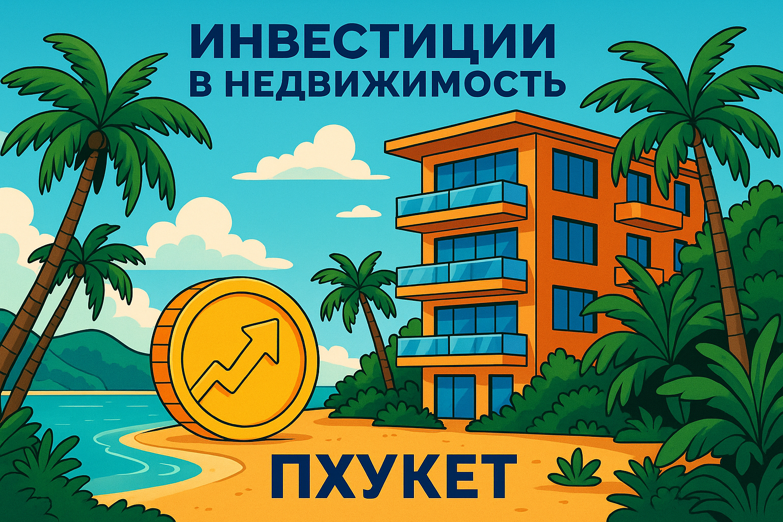 Пхукет — магнит для инвесторов. Спрос на жилье растет: туристы, цифровые номады и экспаты обеспечивают стабильный поток арендаторов. За 12 лет жизни на острове я видел, как клиенты превращали вложения в апартаменты и виллы в доход с ROI от 7% годовых. В э