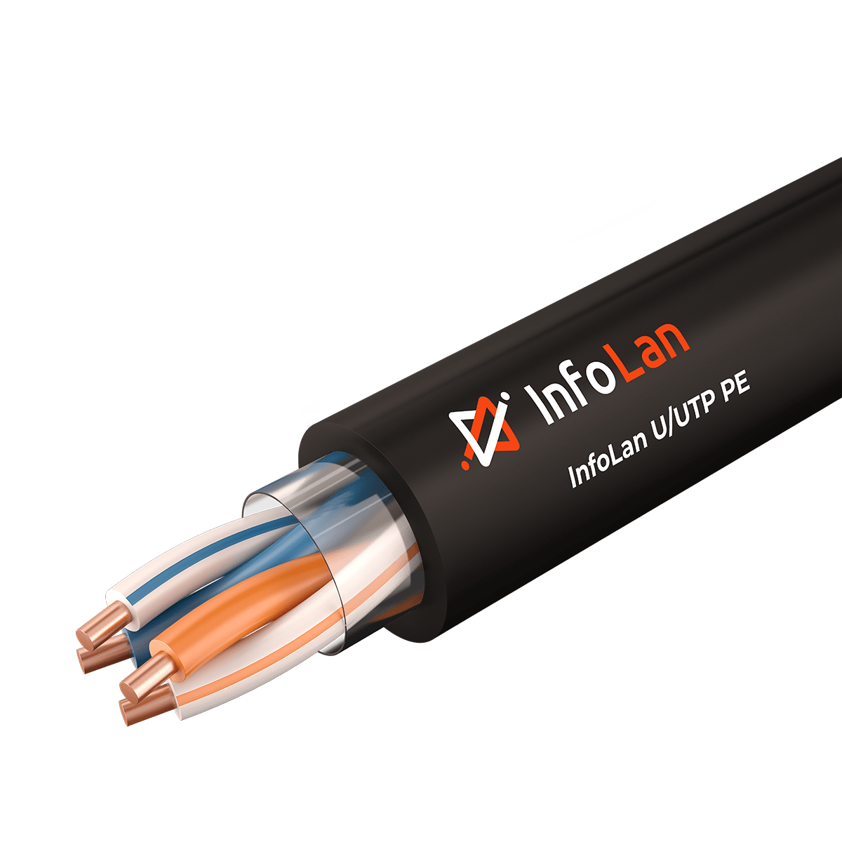 Кабель InfoLan F/UTP Cat 5e PE 4х2х0,5 купить в Ростов-на-Дону