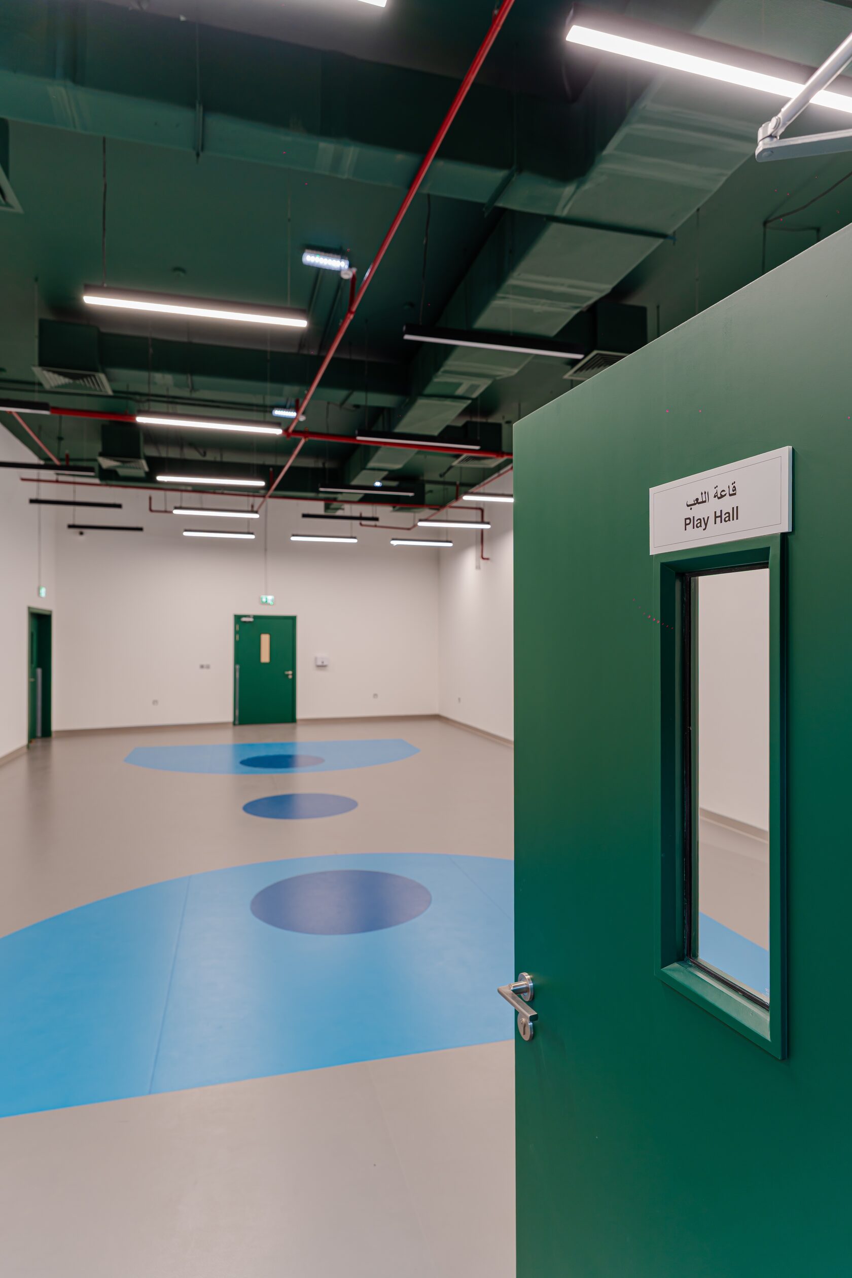 Indoor gym for early childhood physical development at Paddington Park