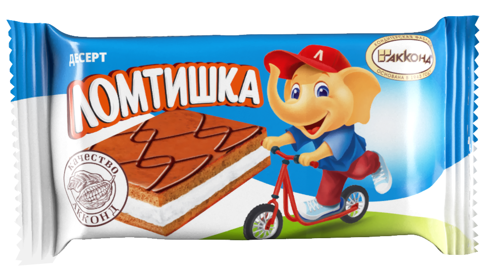 молочный десерт Ломтишка