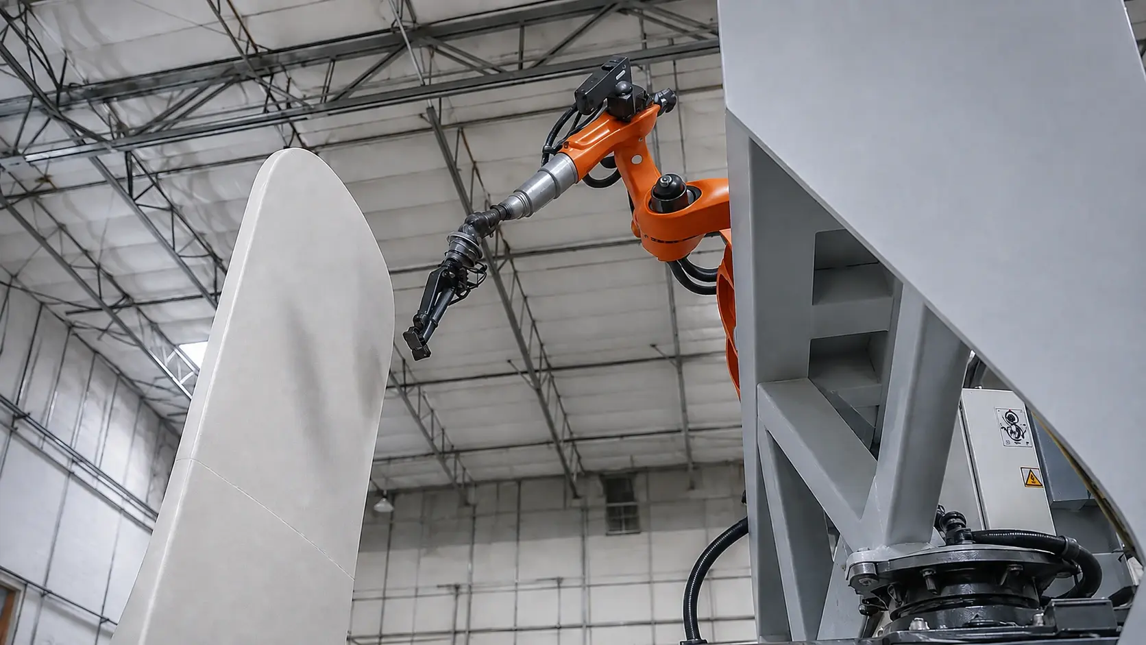 3D-сканирование изделия в роботизированном комплексе Райз Автоматизация в США