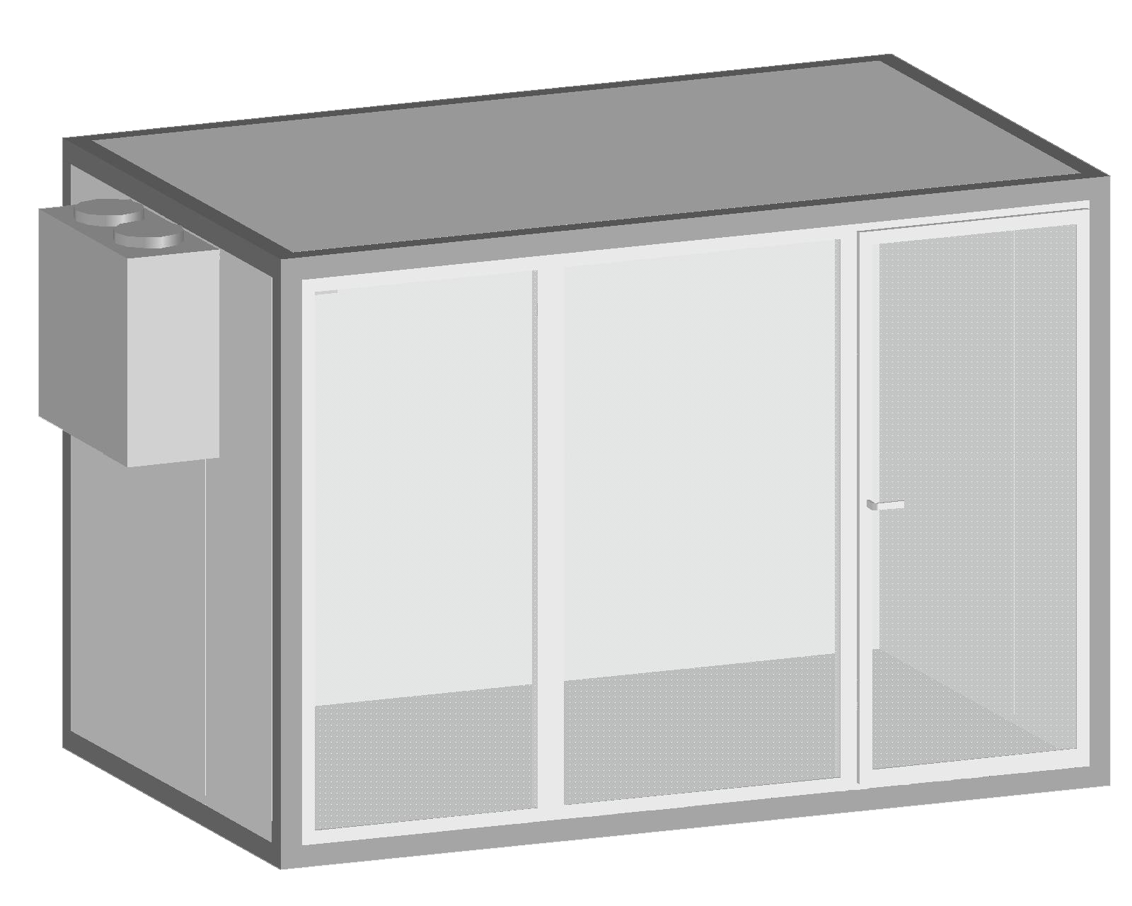 Модуль декор для холодильной витрины МДХ-1