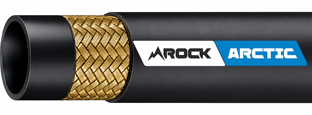 Рукав Rock Arctic 1SC: чёрное покрытие и стальная оплётка