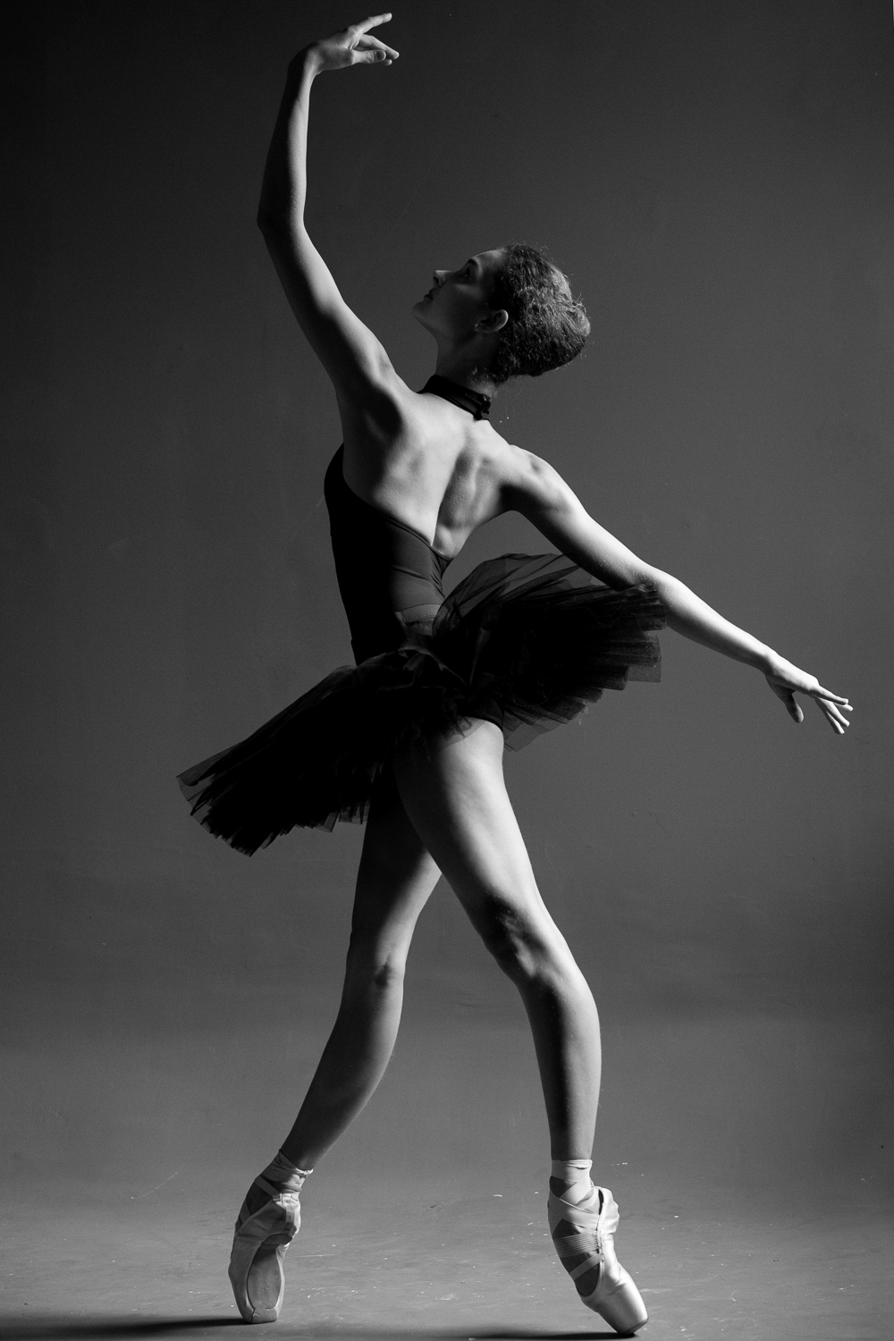 Балерина фото красивое черно белое