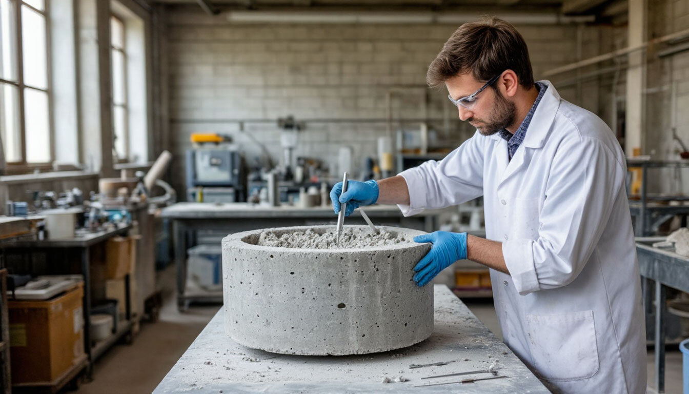 Лабораторный контроль бетона