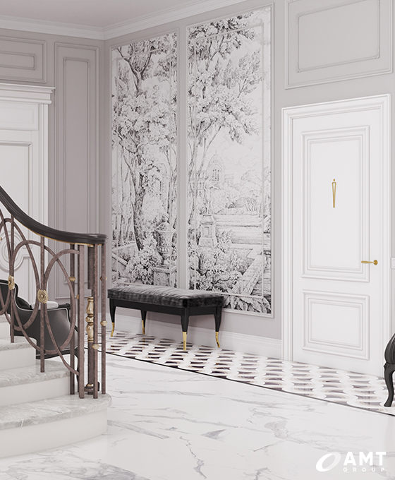 Главный вестибюль дома торжеств Prince Palace