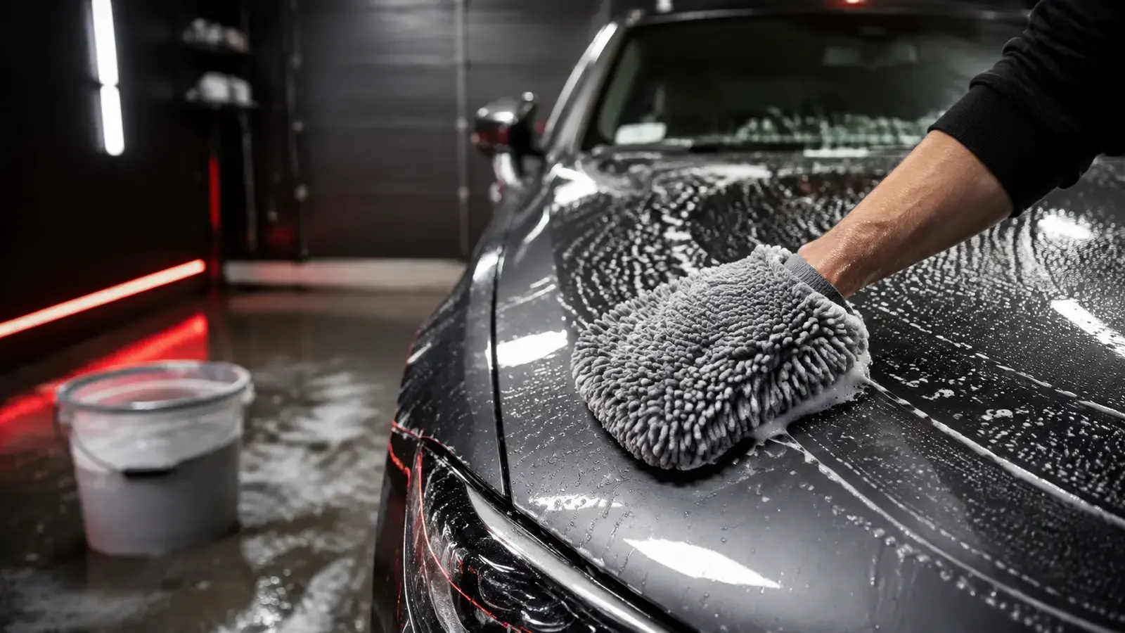 Безопасная ручная мойка автомобиля