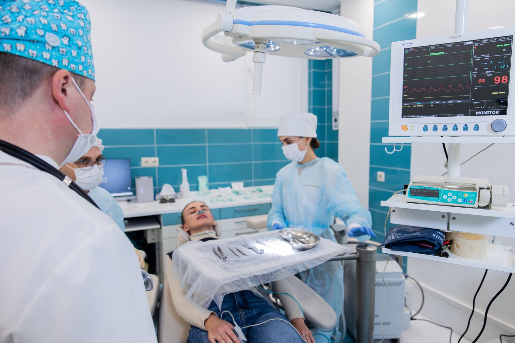 Фотография приёма из архива MEDICUS