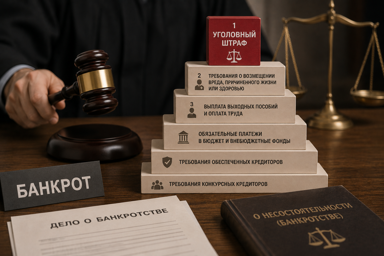 Уголовный штраф при банкротстве: очередность взыскания по ВС РФ