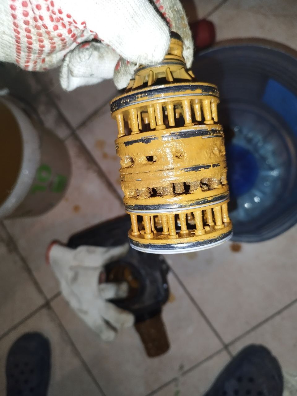 Фильтр ДО обслуживания
