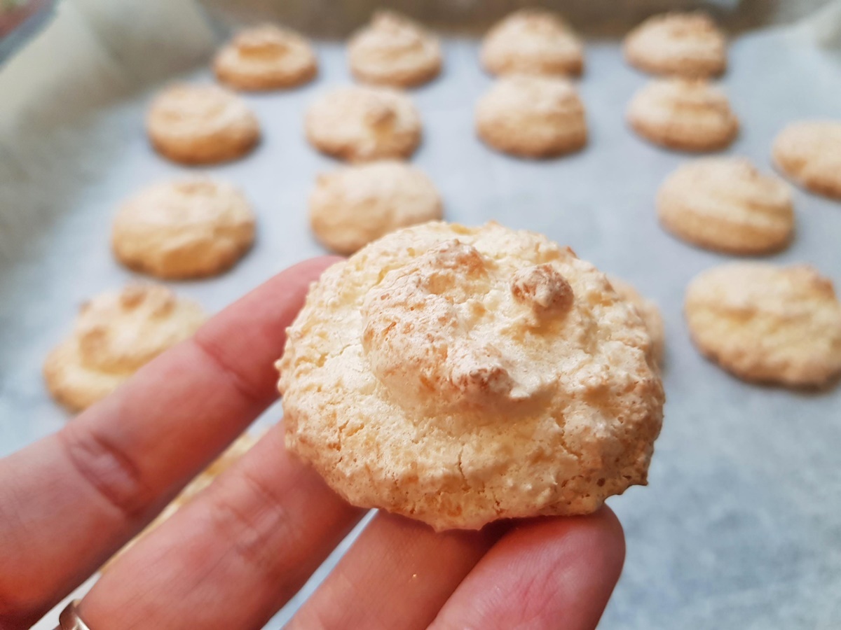 Печенье без муки и масла: ореховое и кокосовое