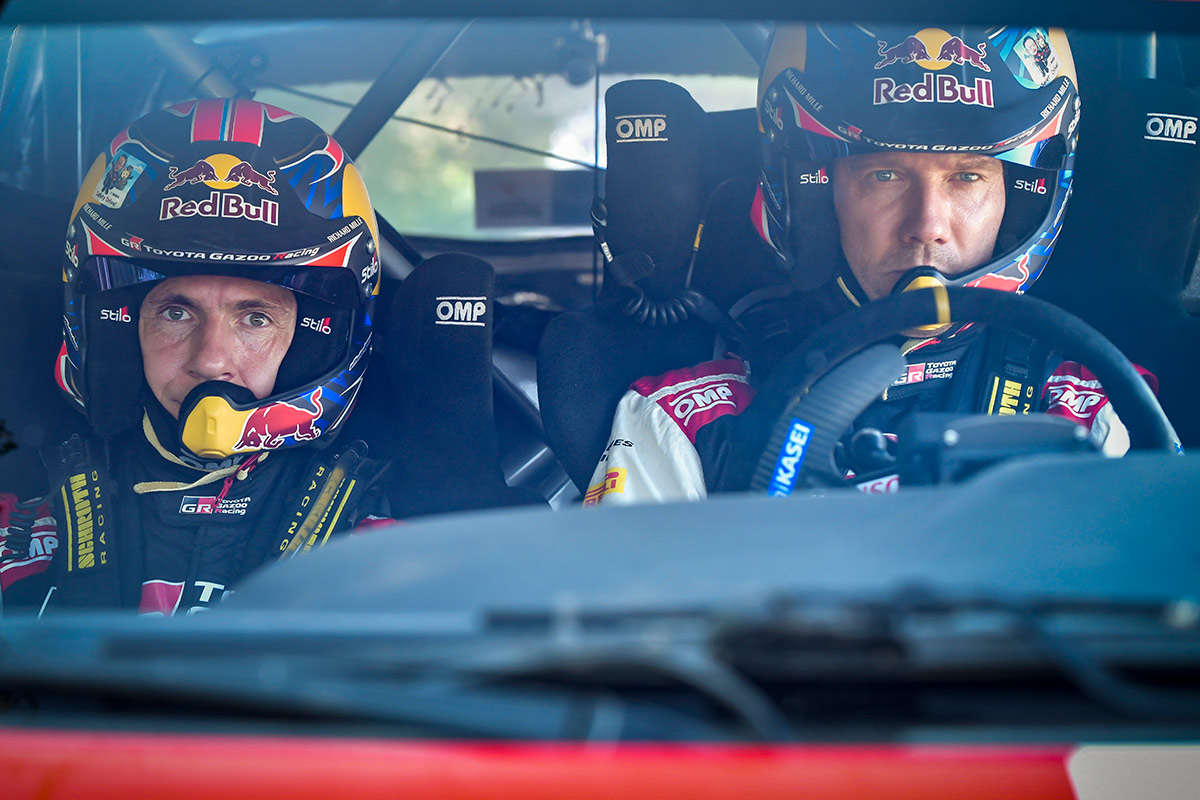 Себастьен Ожье и Жюльен Инграссиа, Toyota Yaris WRC, ралли Ипр 2021