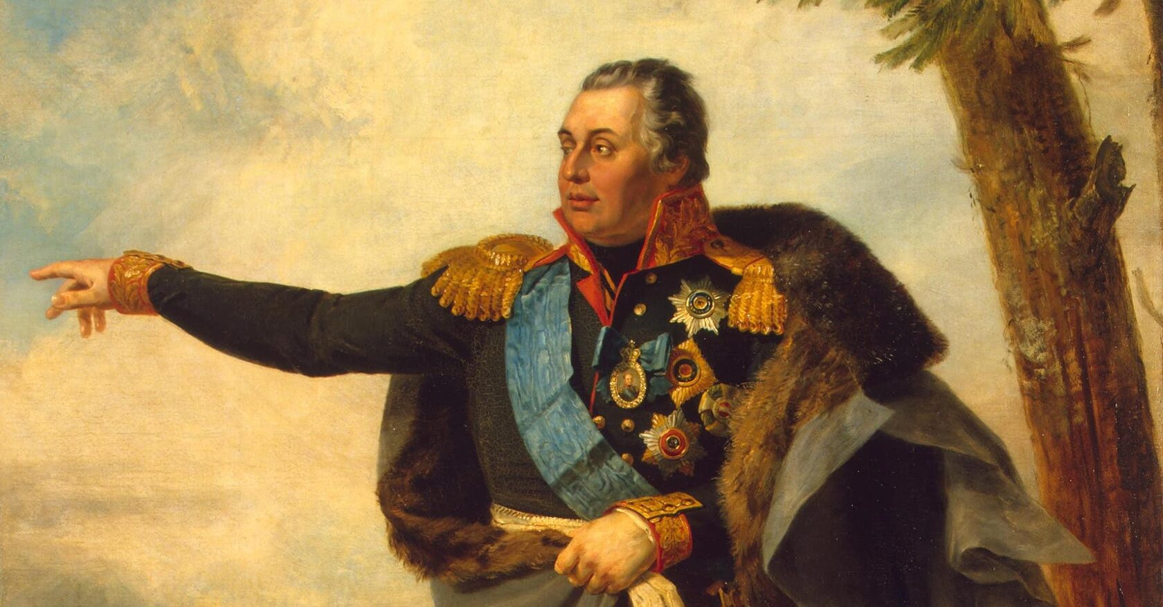 Д. Доу, «Портрет Михаила Илларионовича Кутузова» (1829)