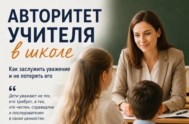 Авторитет учителя в школе