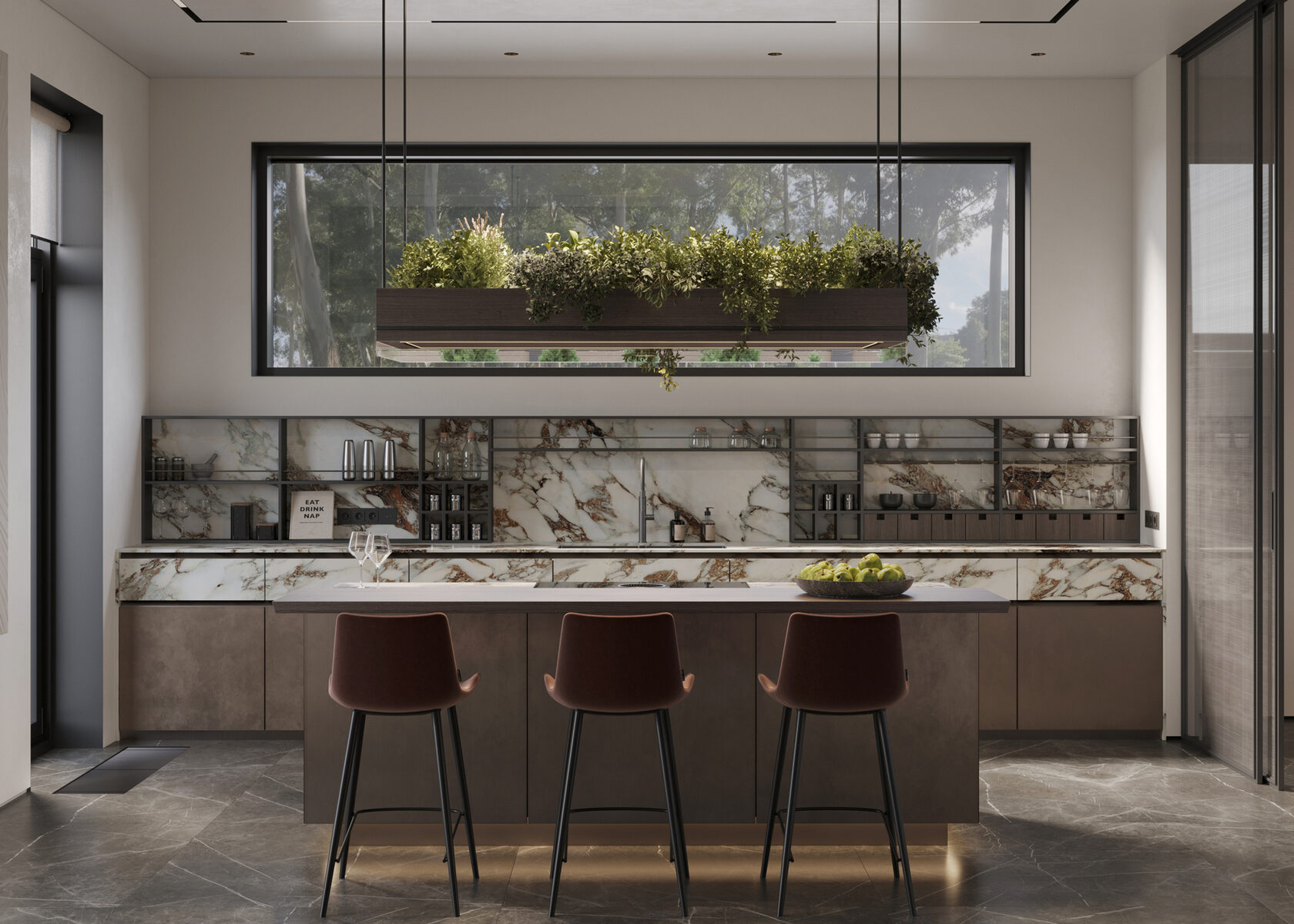 Интерьер в фирменном стиле студии