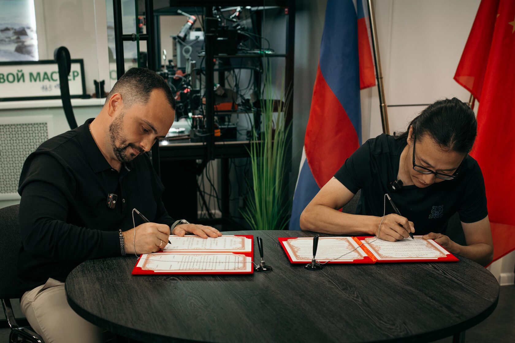Подписание соглашения