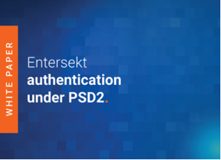 Entersekt authentication under PSD2