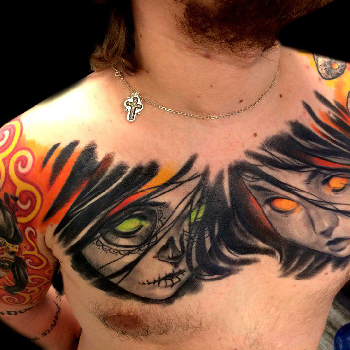 Нью скул Тату татуировка Лобня стили Нью скул