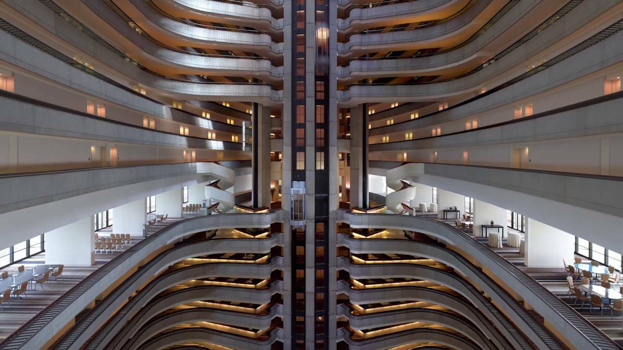 Atlanta Marriott Marquis, США — место съёмок фильма «Голодные игры» /  Комбат-туры