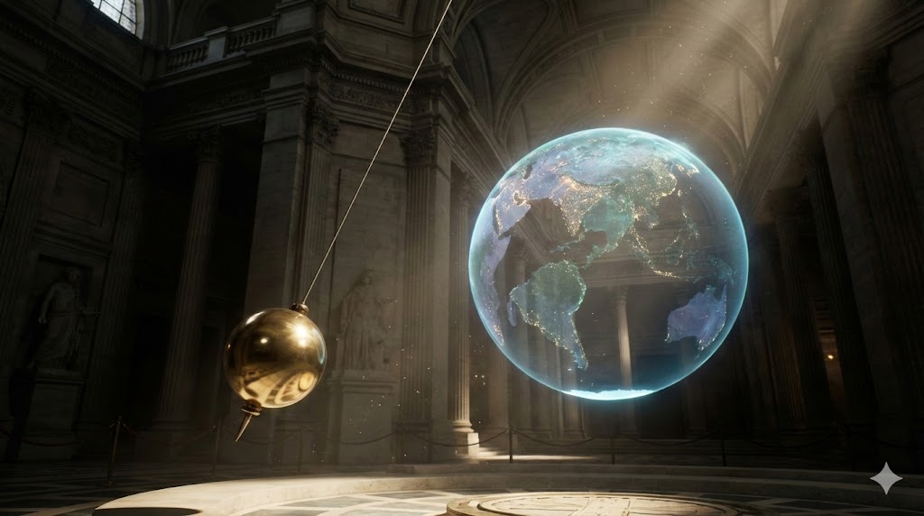 День вращения Земли 8 января: как маятник Фуко доказал, что мир вертится