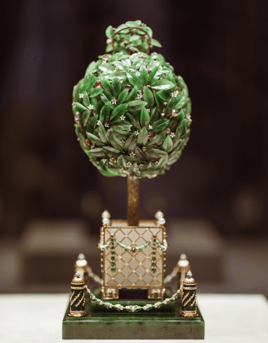 Laura Easter egg by Fabergé at the Fabergé museum