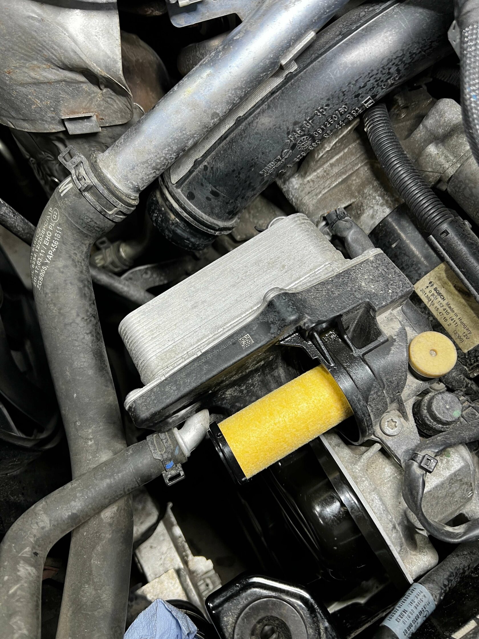 Сборка и новый фильтр тонкой очистки