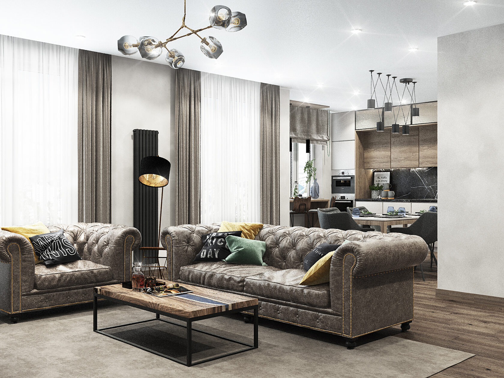 дизайн и ремонт офиса