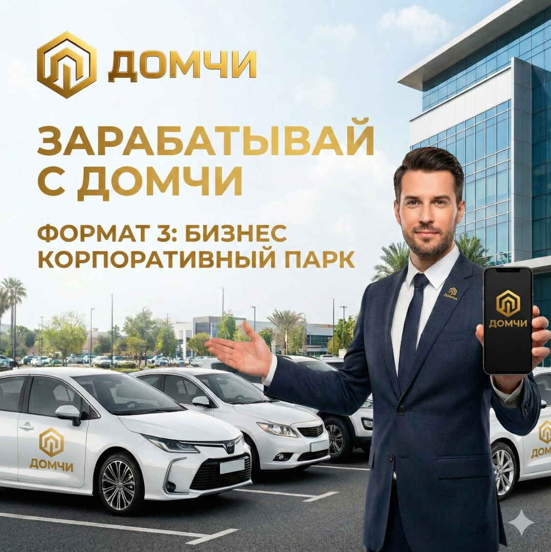 Формат 3 — корпоративный автопарк