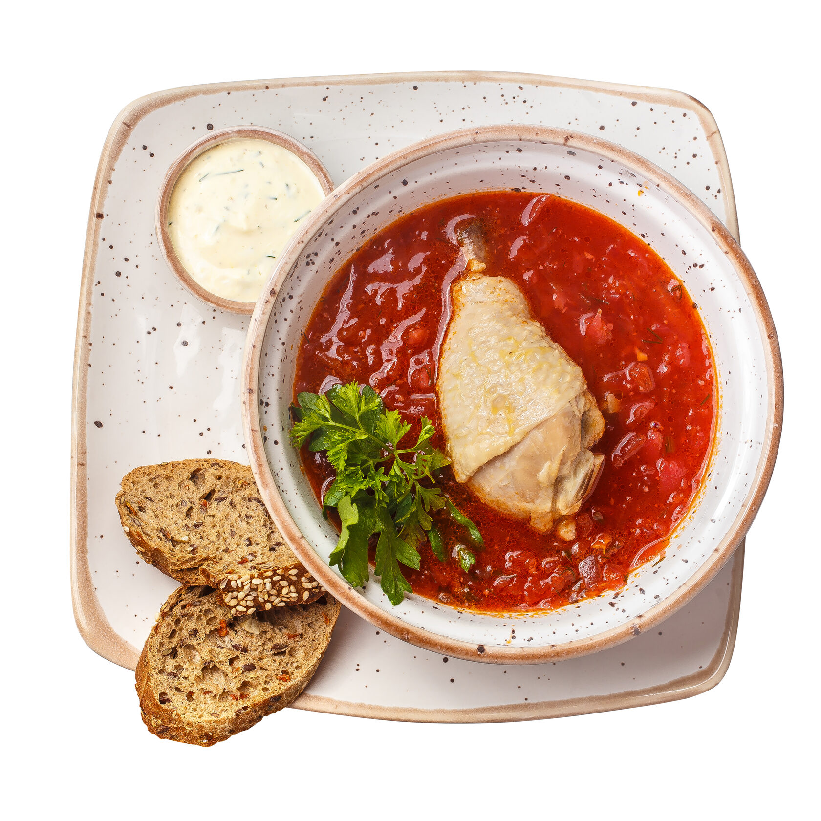 Блины с мясом