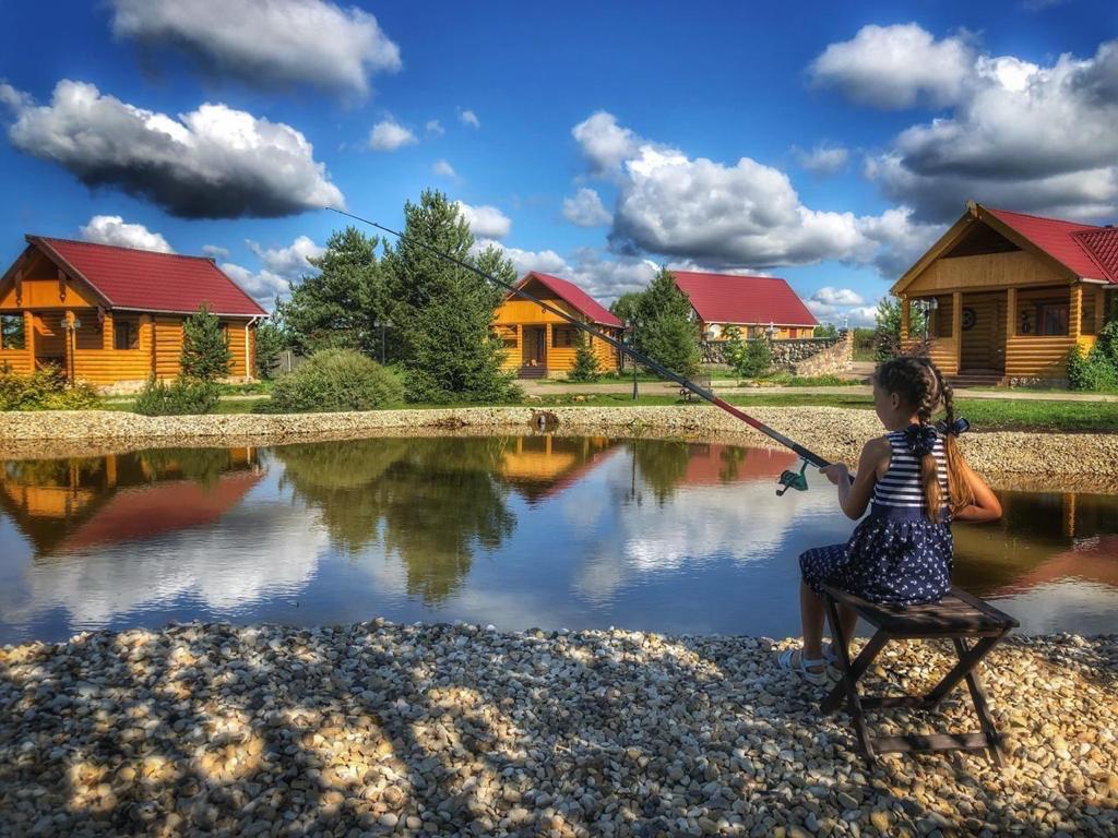 Рыбалка в пруду «Шанти»