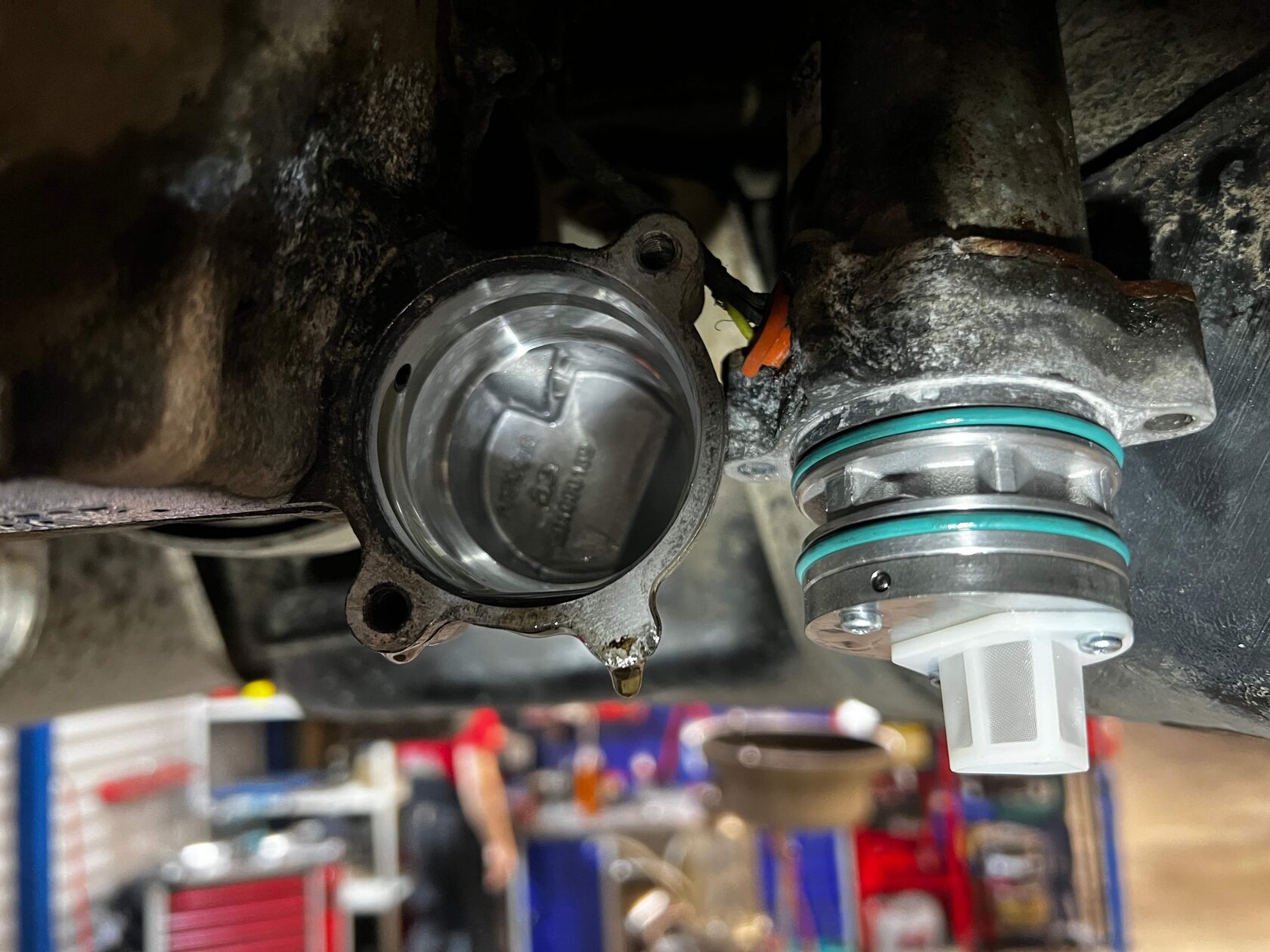 Помытый насос муфты и отсек насоса Haldex